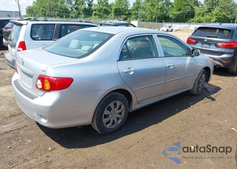2010 Toyota Corolla Le z USA, uszkodzony, nr VIN 2T1BU4EE7AC376436